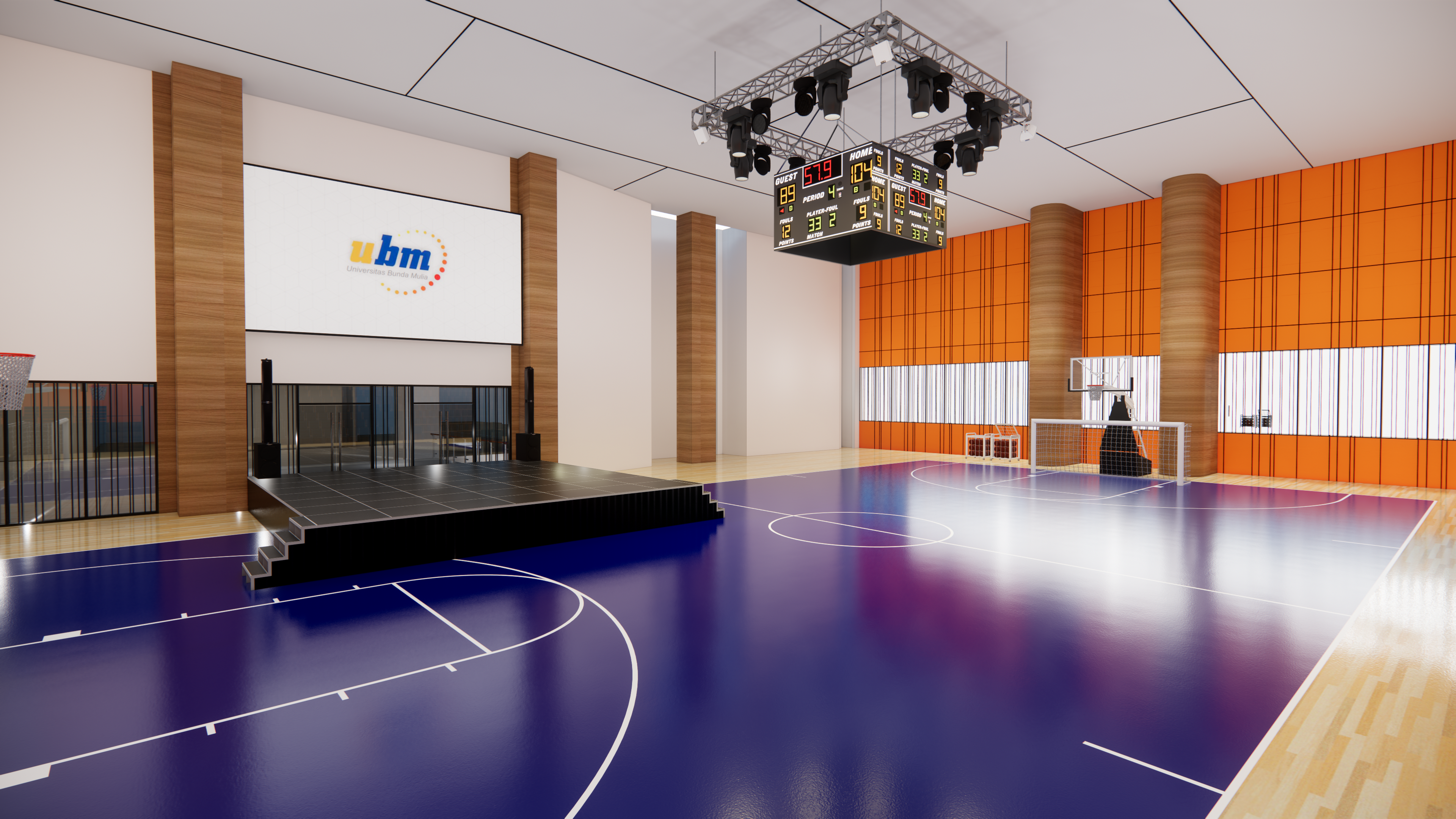 UBM Tower - Sports Hall